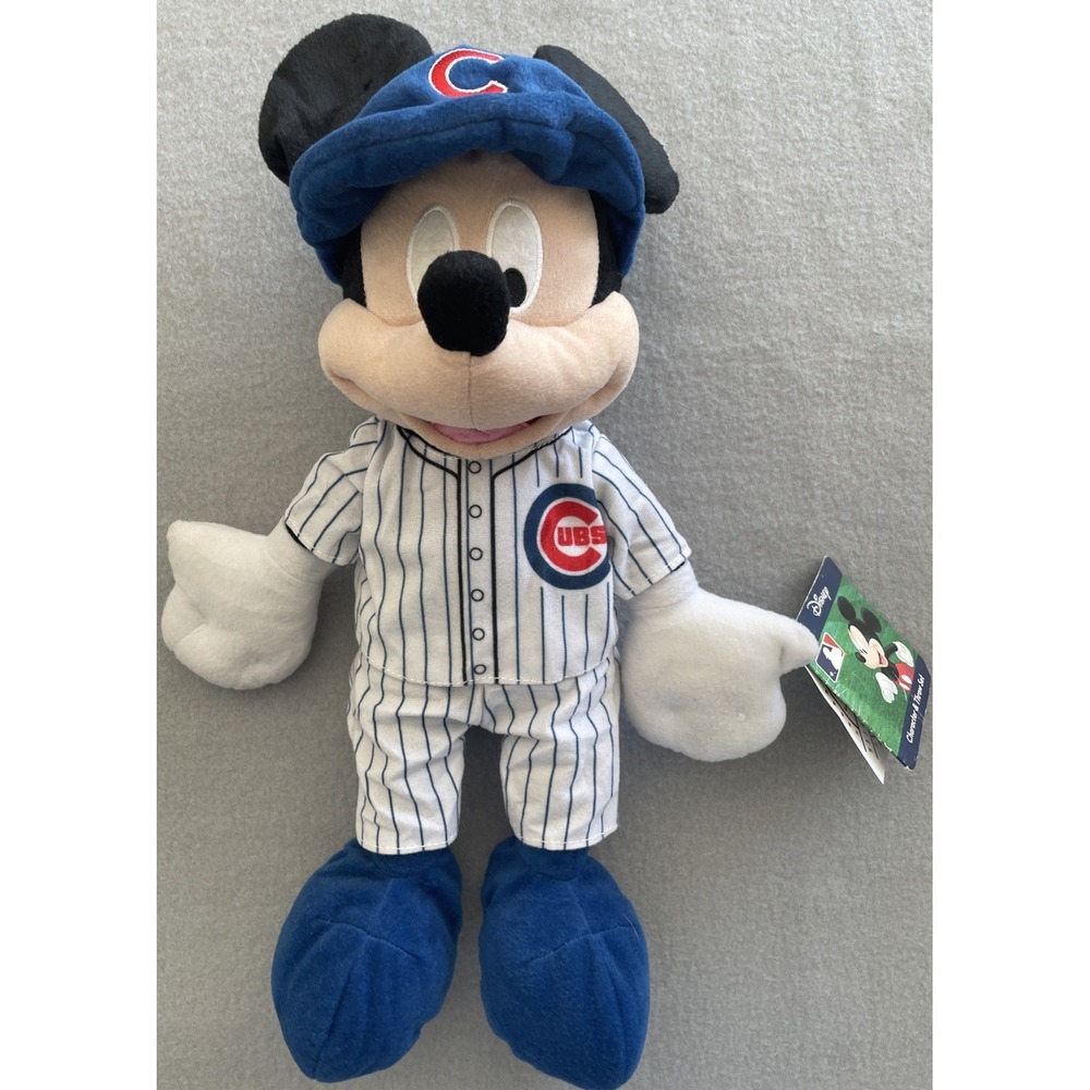 2018 MLB Disney Mickey Mouse Chicago Cubs Plush
